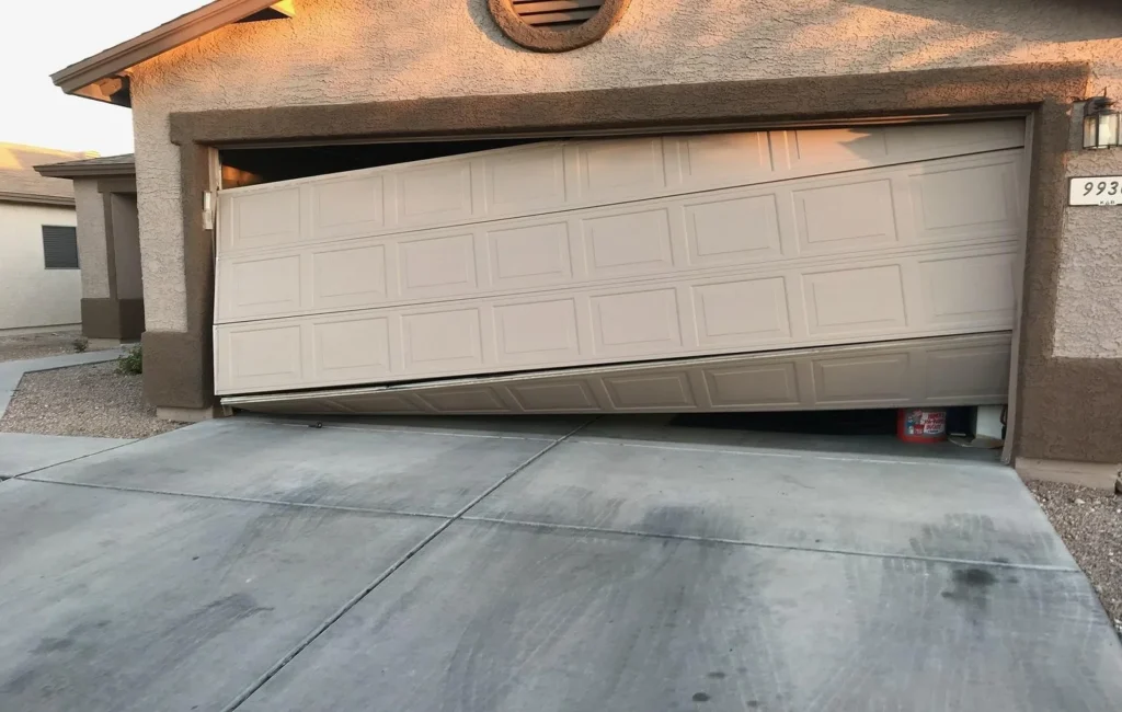 Bent Garage Door Panels Repair in Las Vegas, NV