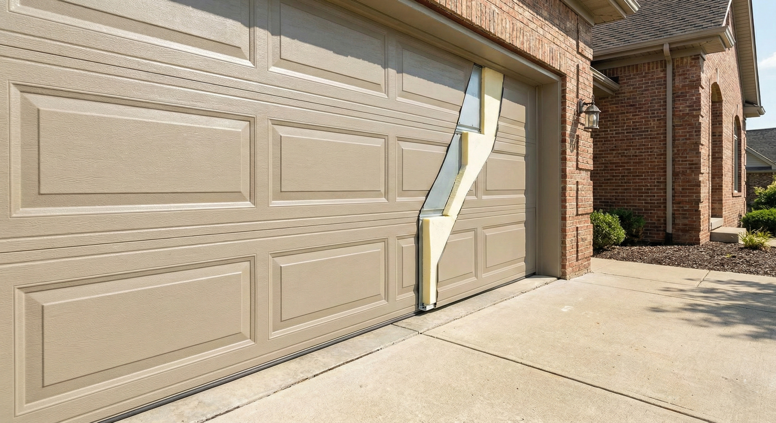 Insulated Steel Garage Door Henderson