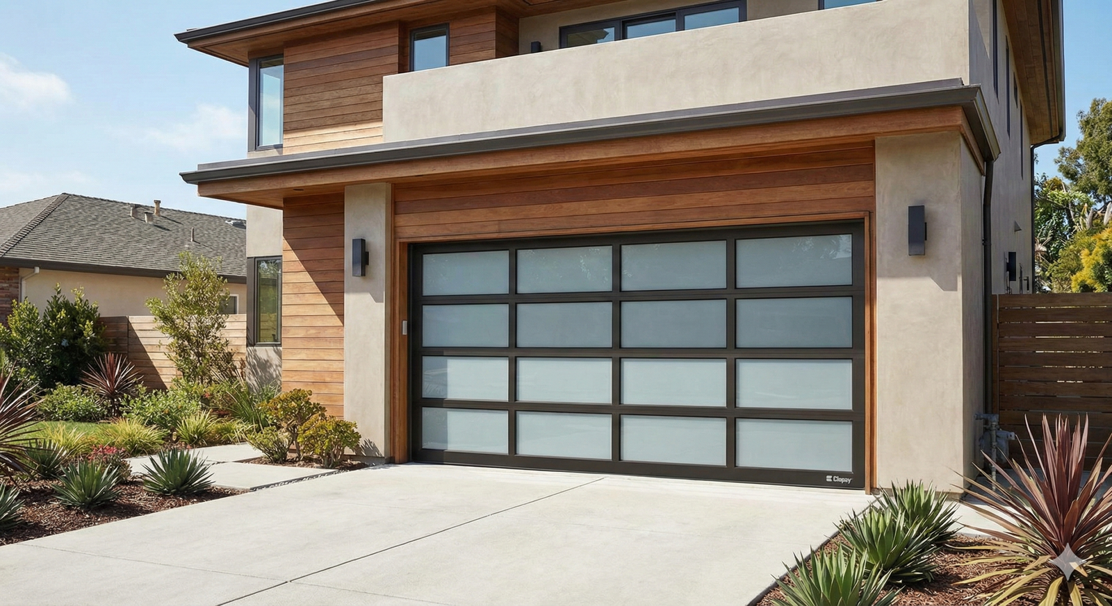 Clopay Avante Glass Garage Door Las Vegas