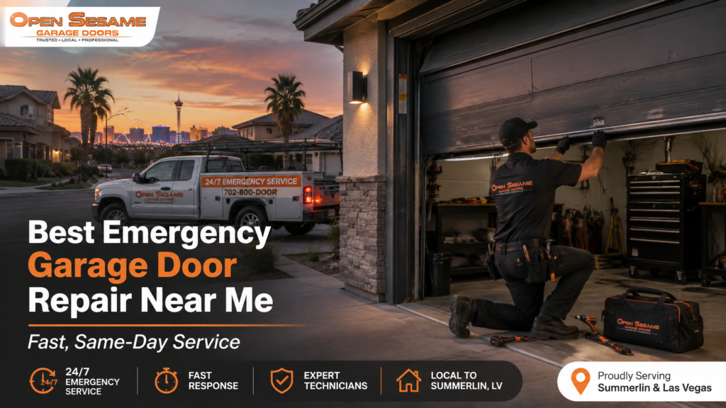what are the best garage door repair services near me for emergency repairs?